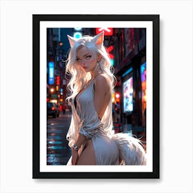 Kawaii 4 Art Print