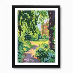 Sydenham Wells Park London Parks Garden 2 Painting Art Print