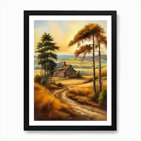 Country Road 10 Art Print