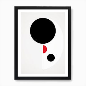 Minimal Abstract Shapes 5 Art Print