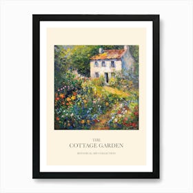 Cottage Dream Cottage Garden Poster 3 Art Print