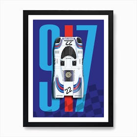 917 Martini Top Tribute Art Print