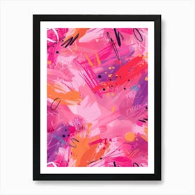 Abstract Painting 1634 Art Print