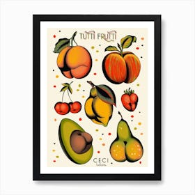 Tutti Frutti Art Print