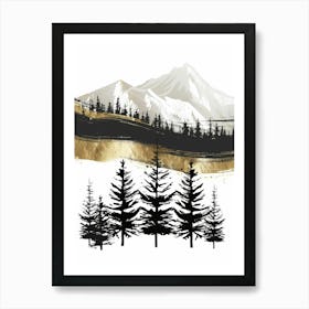 Mountain Landscape 14 Art Print