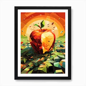 Apple In The Sun Art Print