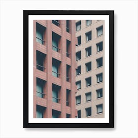 Tokyo Buildings Architecture Art Print