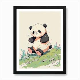 Panda Bear 8 Art Print