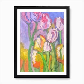 Tulips Art Print