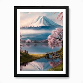 Mt Fuji 10 Art Print