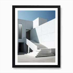 Modern Architecture Minimalist 4 Art Print