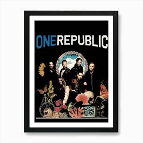 One Republic 6 Art Print