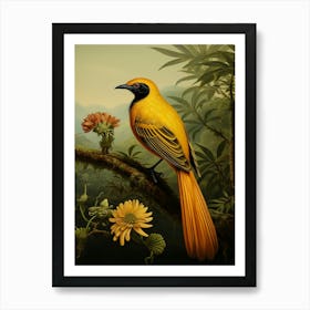 Paradise Serenade: Bird-of-Paradise Poster Art Print