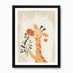 Giraffe 35 Art Print