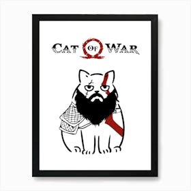 Cat Of War Poster