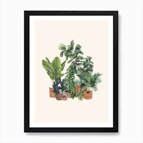Plant Gang 9 Art Print