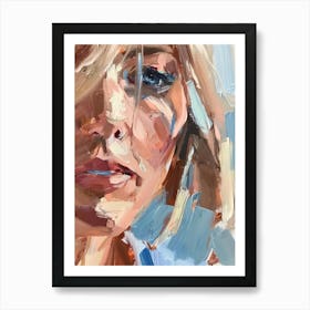 Portrait Of A Woman 191 Art Print