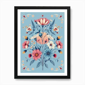 Floral Painting 1 Art Print