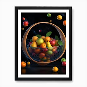 Basket Of Fruit 11 Art Print