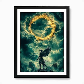 Ring Of Fire Art Print