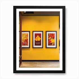 A Seamless Presentation Of Signs Set In An Abbot Point Style Reception Design With Warm Autumn Colo (6) 1 Art Print