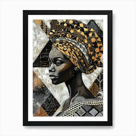 African Woman 80 Art Print