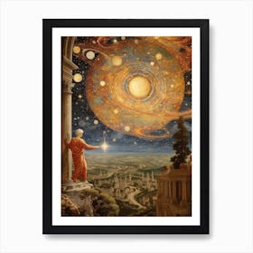 Mosaic Celestial 3 Art Print