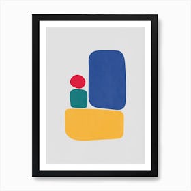 Abstract Shape Art Print