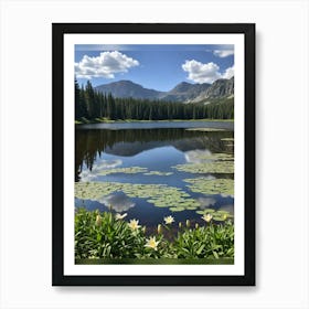 Beautiful Lake View Art Print