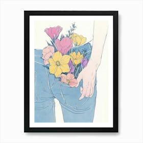 Floral Finesse Art Print