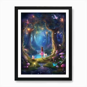 Fairy Forest 6 Art Print