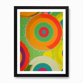 Abstract Circles 1  Art Print