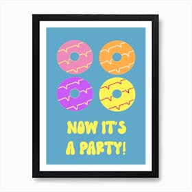 Party Rings Art Print