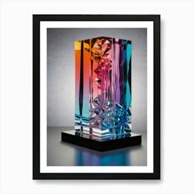 Lucite Sculpture Art Print