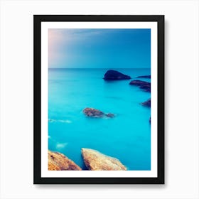 Sunrise Over The Ocean 1 Art Print