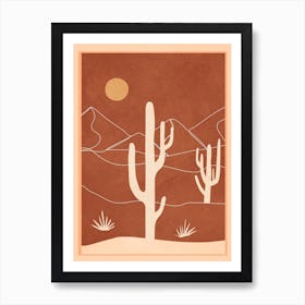 Desert Design 2 Art Print