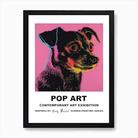 Poster Dog Pop Art 3 Art Print