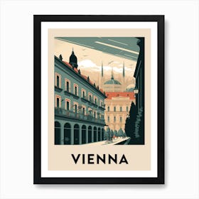 Vienna Vintage Travel Poster Art Print