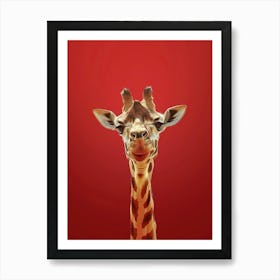 Giraffe 94 Art Print