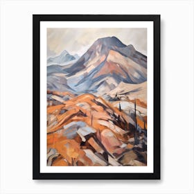 Bowfell England 3 Mountain Painting Art Print