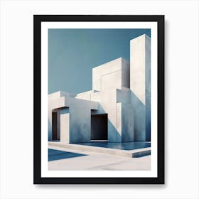 Modern Architecture Minimalist 13 Art Print