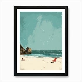 San Diego Beach Art Print