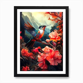 Hummingbird 2 Art Print