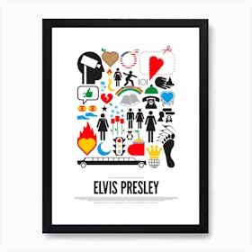 Elvis Presley Art Print