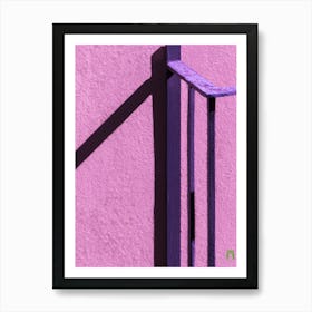 Shadow Of A Pink Wall 20160806598ppub Art Print