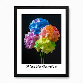 Bright Inflatable Flowers Poster Hydrangea 3 Art Print