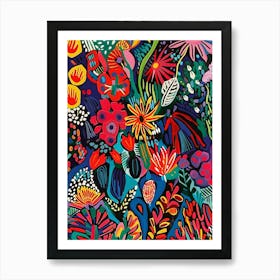 Tropical Garden 2 Art Print