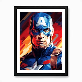 Captain America 6 Art Print