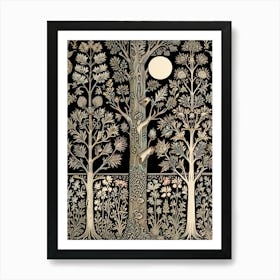 William Morris Rose Tree Of Life Art Print