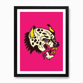 Hyena Art Print